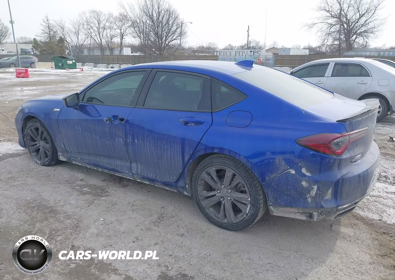 2022 Acura Tlx A-Spec Package VIN:19UUB5F5XNA000747 - 3