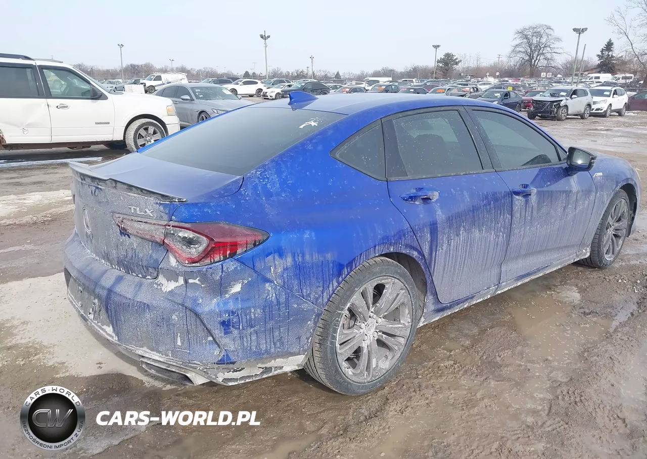 2022 Acura Tlx A-Spec Package VIN:19UUB5F5XNA000747 - 4