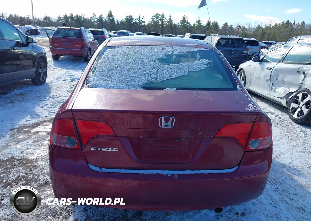 2007 Honda Civic Lx VIN:1HGFA16527L015433 - 13