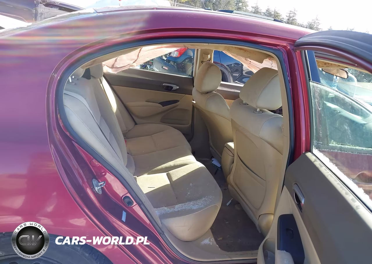 2007 Honda Civic Lx VIN:1HGFA16527L015433 - 8