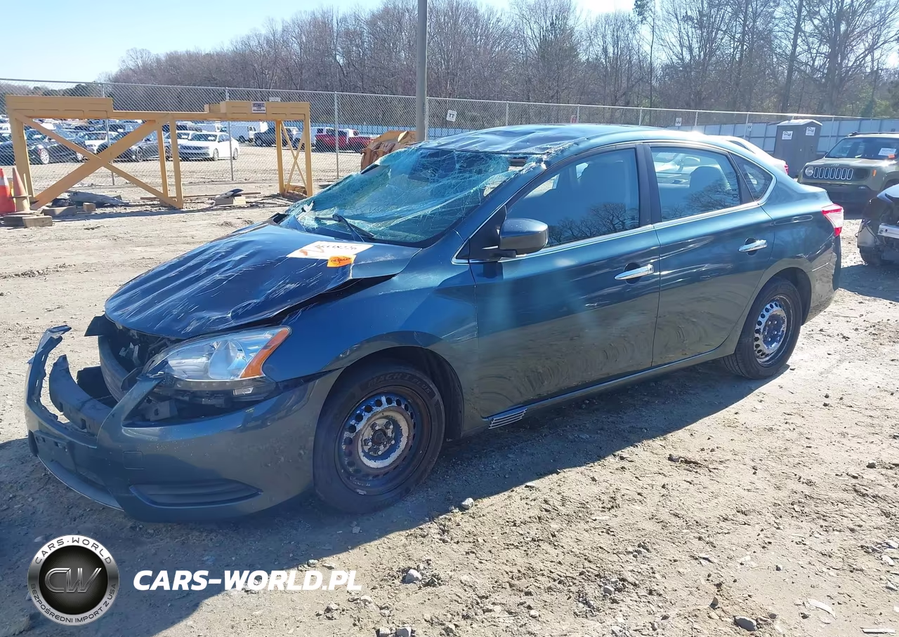 2014 Nissan Sentra S VIN:3N1AB7AP4EY340934 - 2