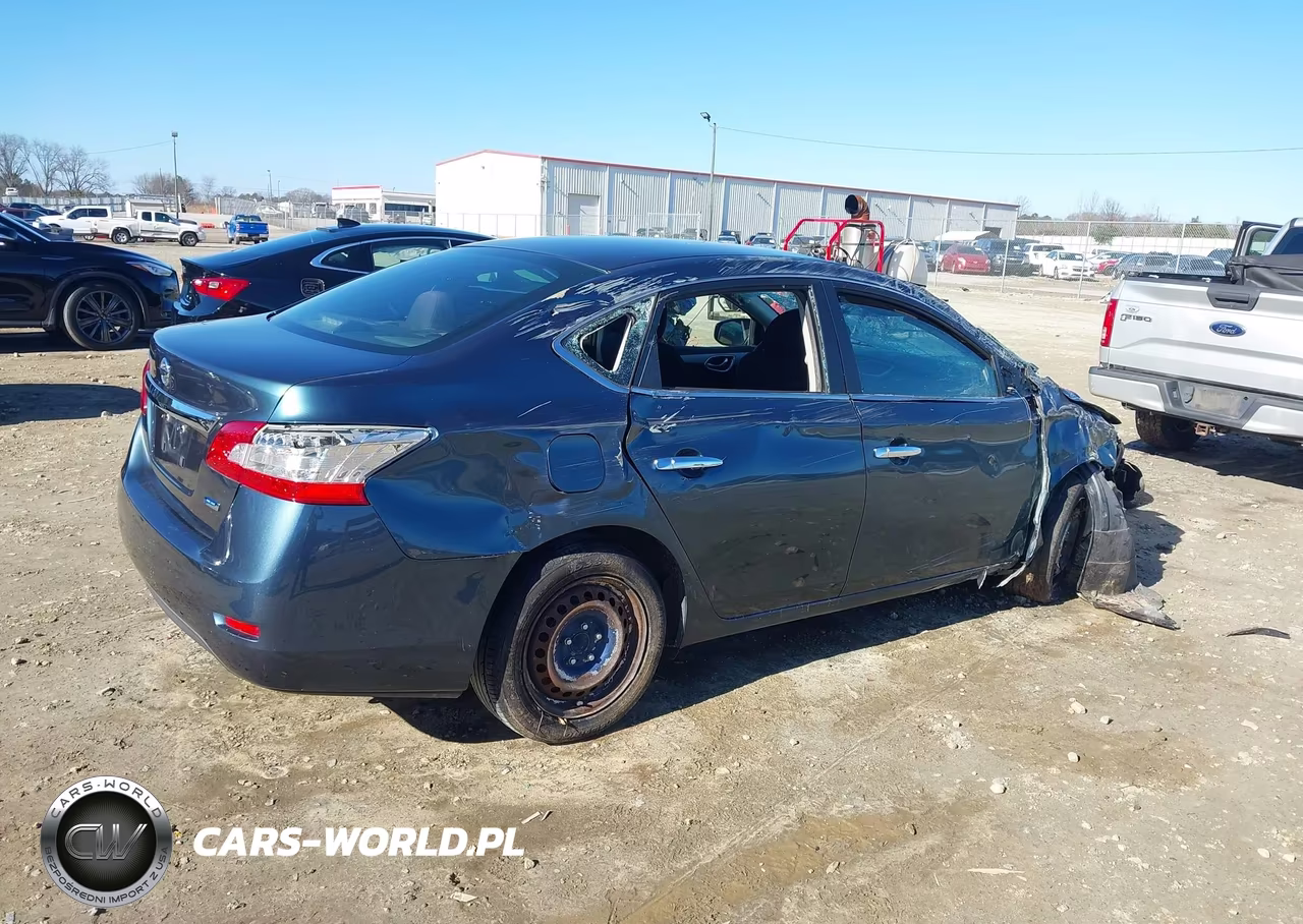 2014 Nissan Sentra S VIN:3N1AB7AP4EY340934 - 4