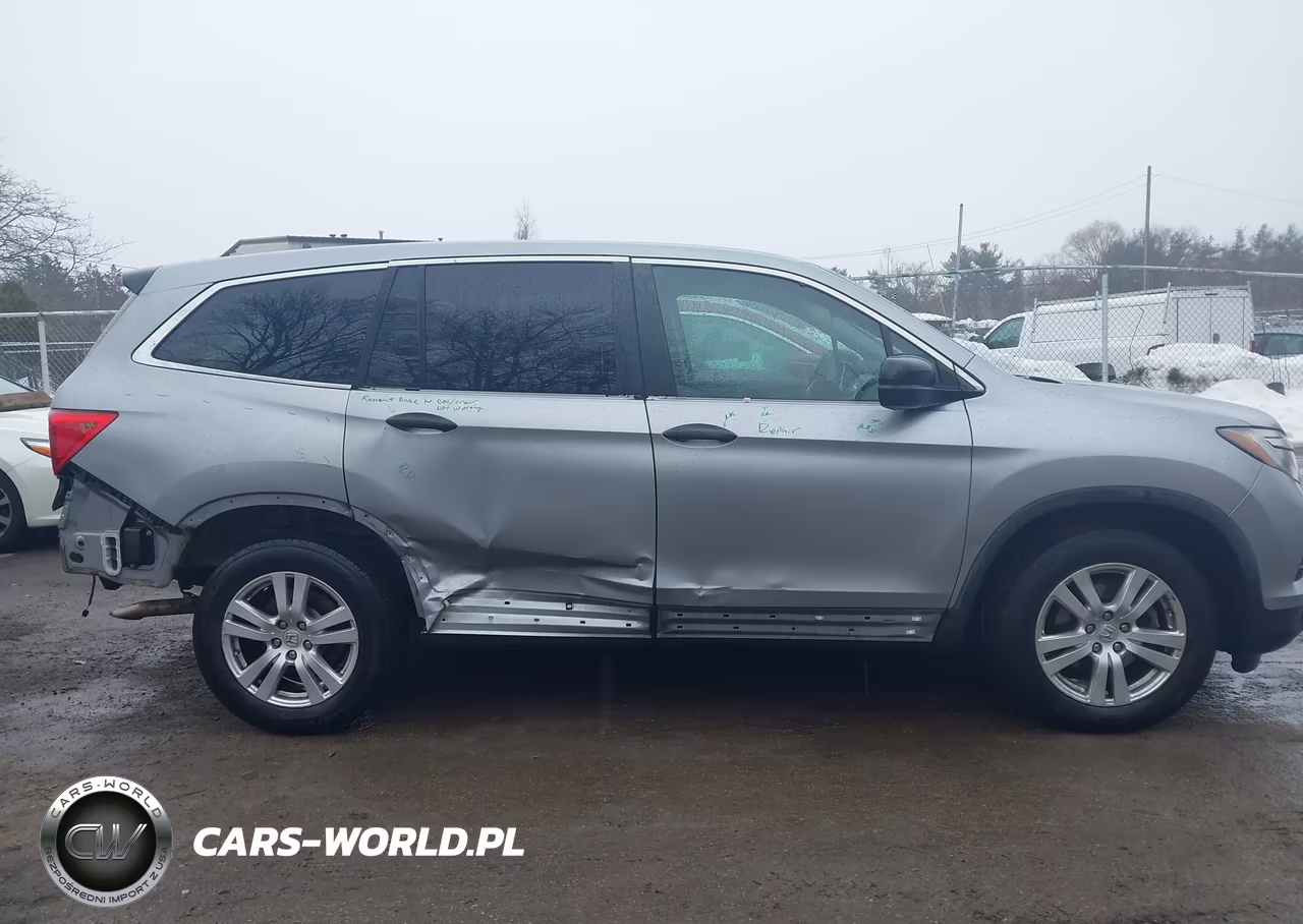 2017 Honda Pilot Lx VIN:5FNYF6H19HB068473 - 13