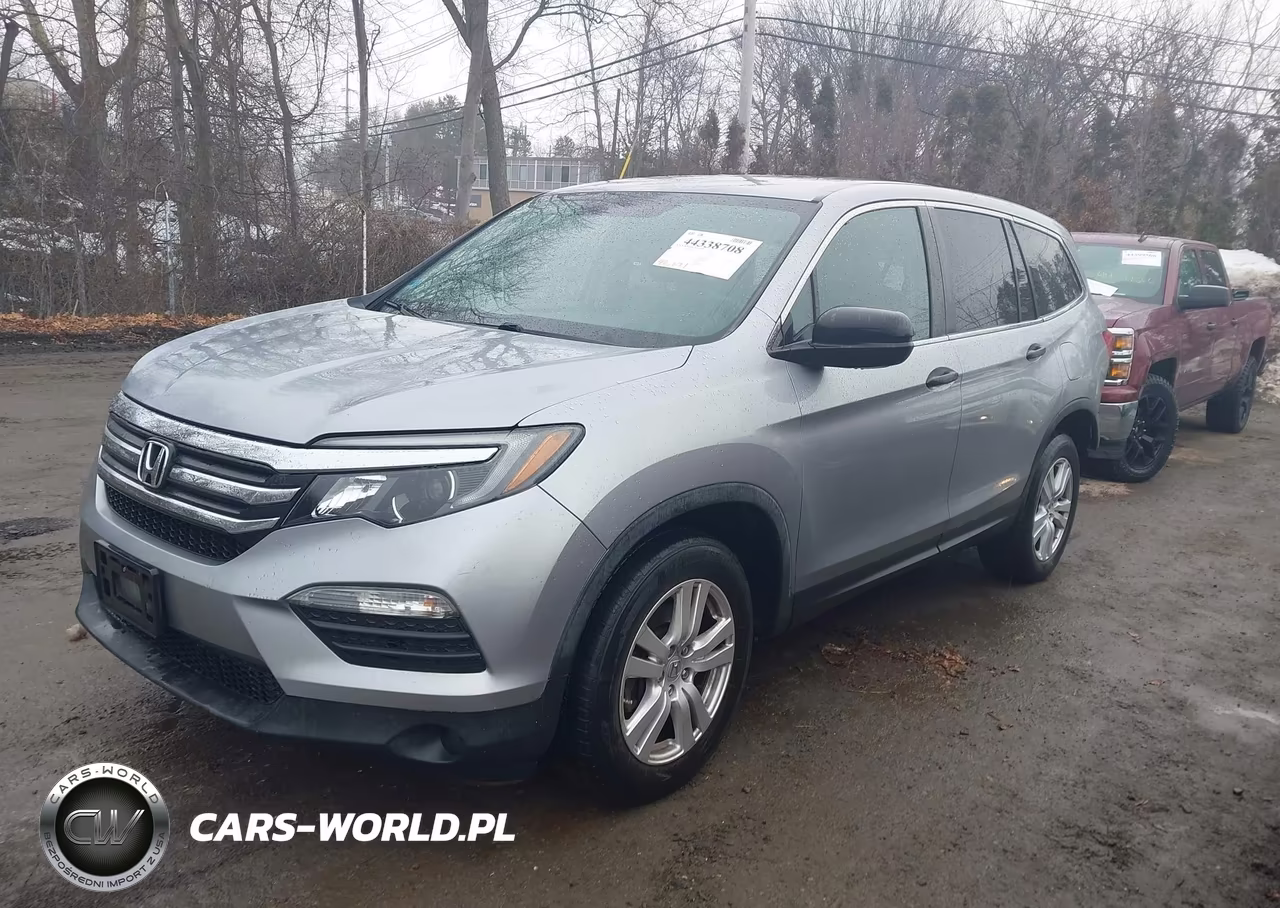 2017 Honda Pilot Lx VIN:5FNYF6H19HB068473 - 2