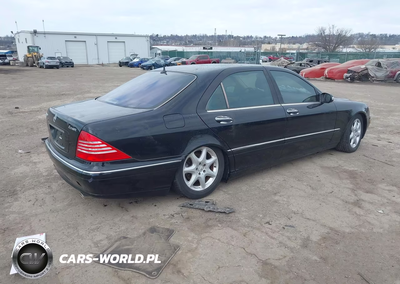 2003 Mercedes-Benz S 500 VIN:WDBNG84J03A336411 - 4