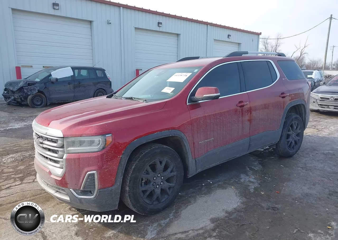 2021 GMC Acadia Awd Slt VIN:1GKKNULS8MZ133884 - 2