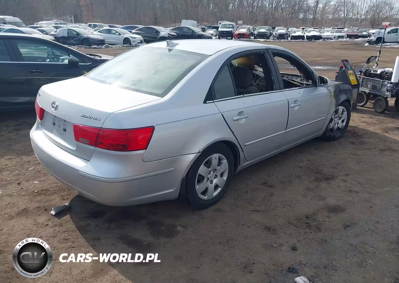 2009 Hyundai Sonata Gls VIN:5NPET46C29H544800 - 4