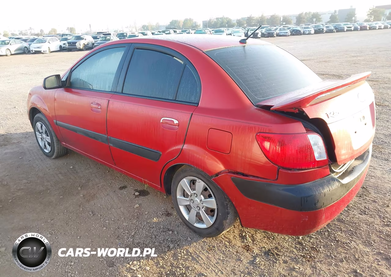 2007 Kia Rio Lx VIN:KNADE123X76230939 - 3