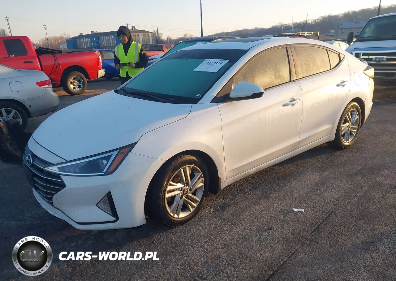 2019 Hyundai Elantra Value Edition VIN:5NPD84LF3KH458834 - 2