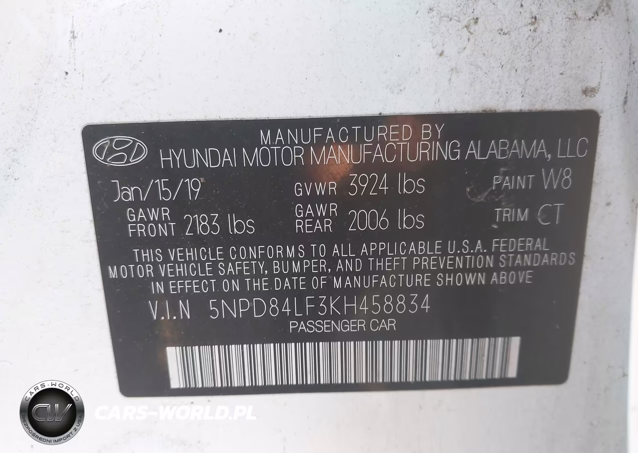 2019 Hyundai Elantra Value Edition VIN:5NPD84LF3KH458834 - 9