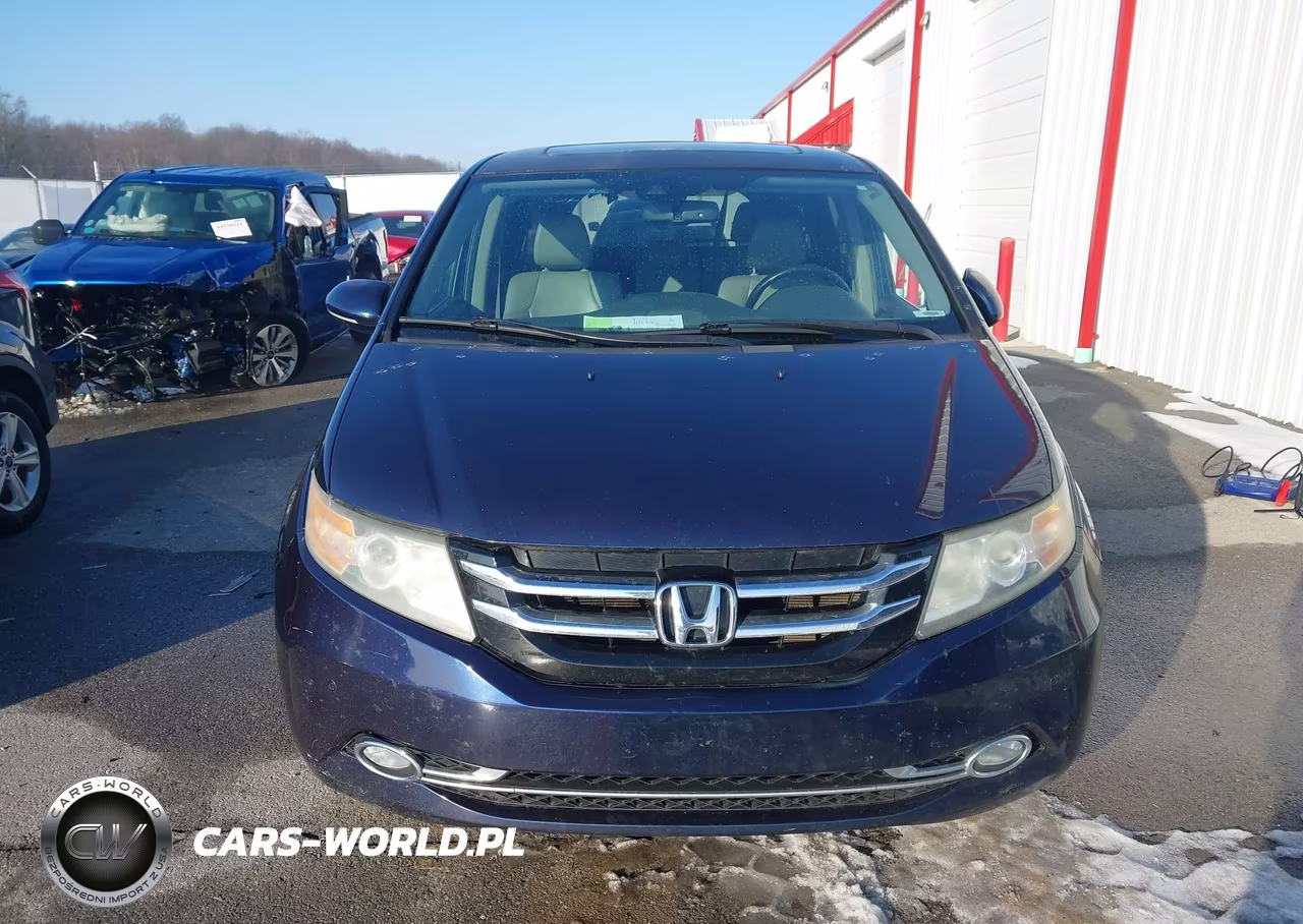 2015 Honda Odyssey Touring-Touring Elite VIN:5FNRL5H90FB048445 - 12