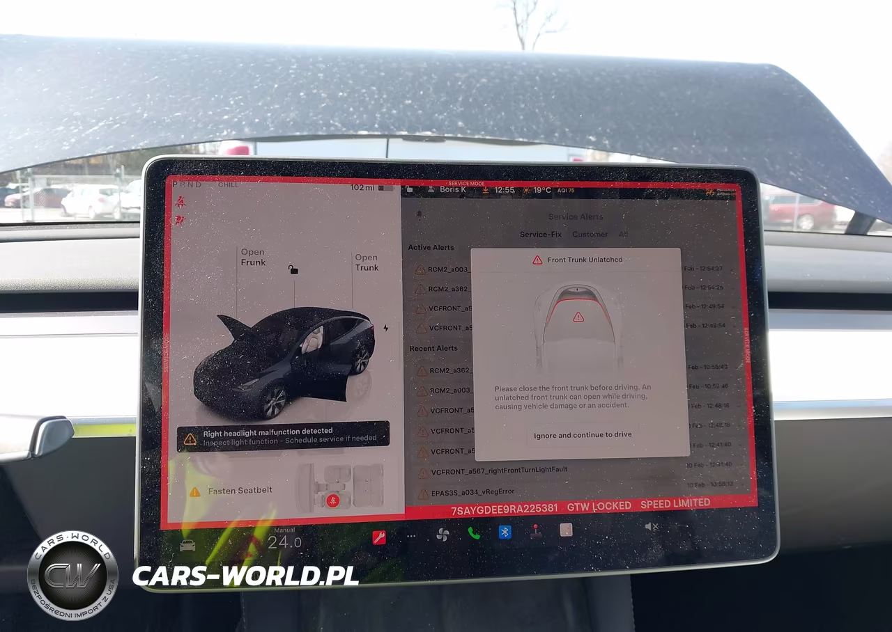 2024 Tesla Model Y Long Range Dual Motor All-Wheel Drive VIN:7SAYGDEE9RA225381 - 7
