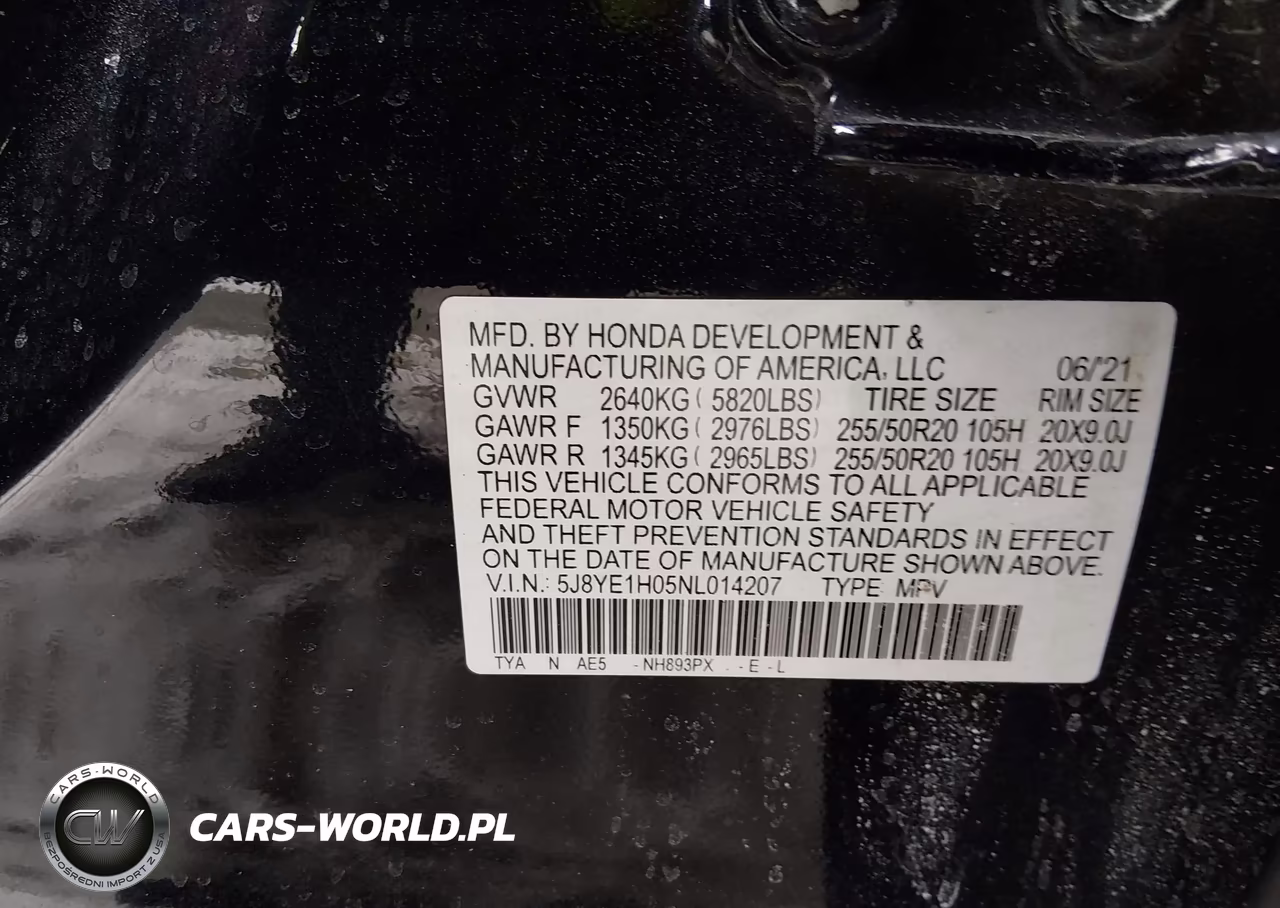 2022 Acura Mdx A-Spec Package VIN:5J8YE1H05NL014207 - 9