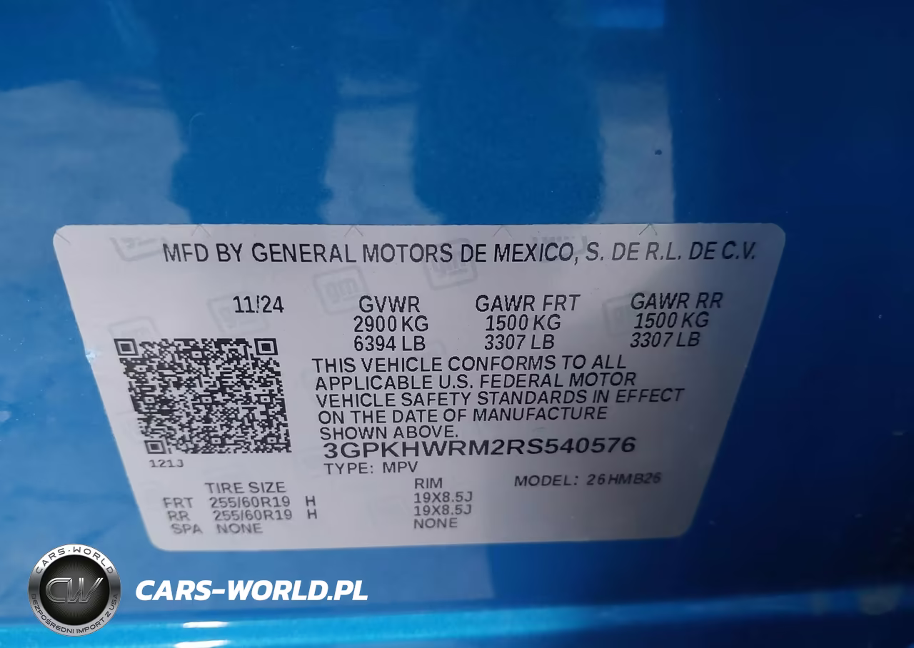 2024 Honda Prologue Touring VIN:3GPKHWRM2RS540576 - 9