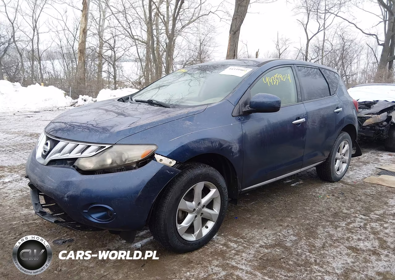 2010 Nissan Murano S VIN:JN8AZ1MU2AW001571 - 2