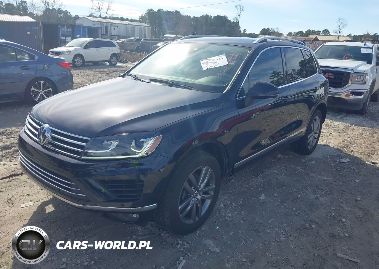 2016 Volkswagen Touareg Vr6 Lux VIN:WVGEF9BP5GD011156 - 2