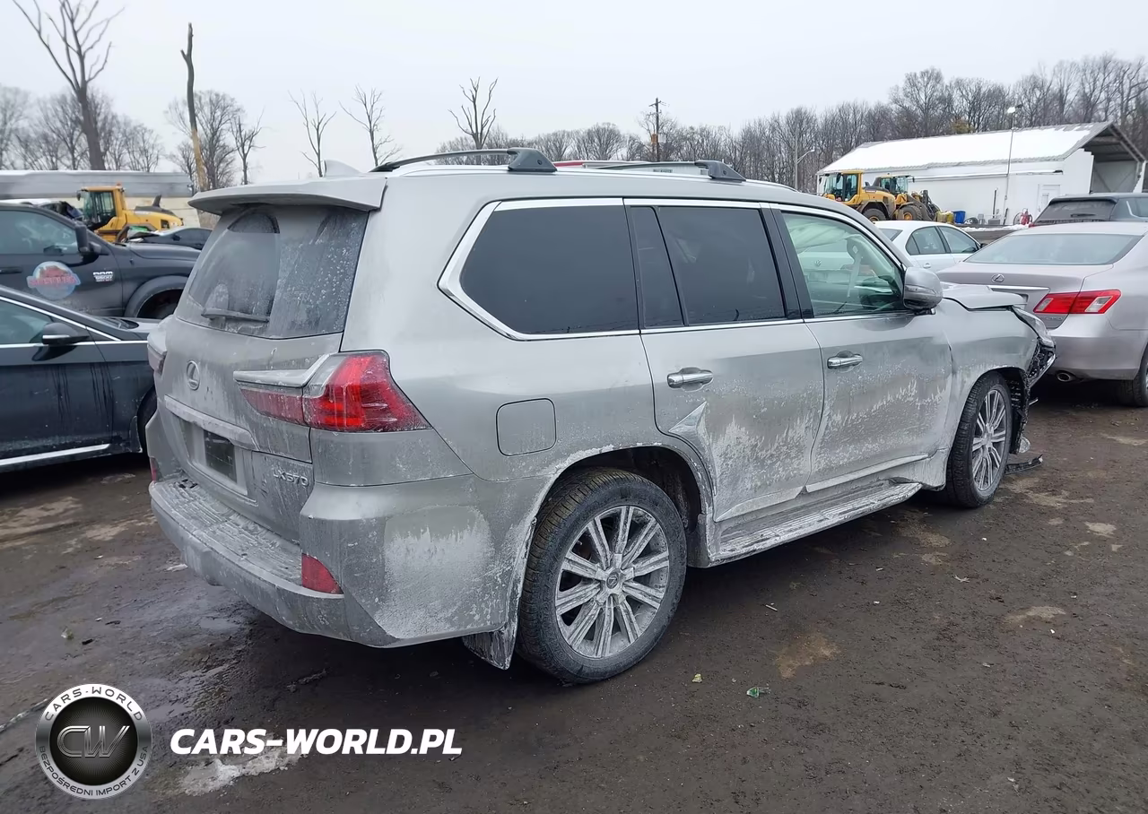 2020 Lexus Lx 570 Three-Row VIN:JTJDY7AX6L4316351 - 4