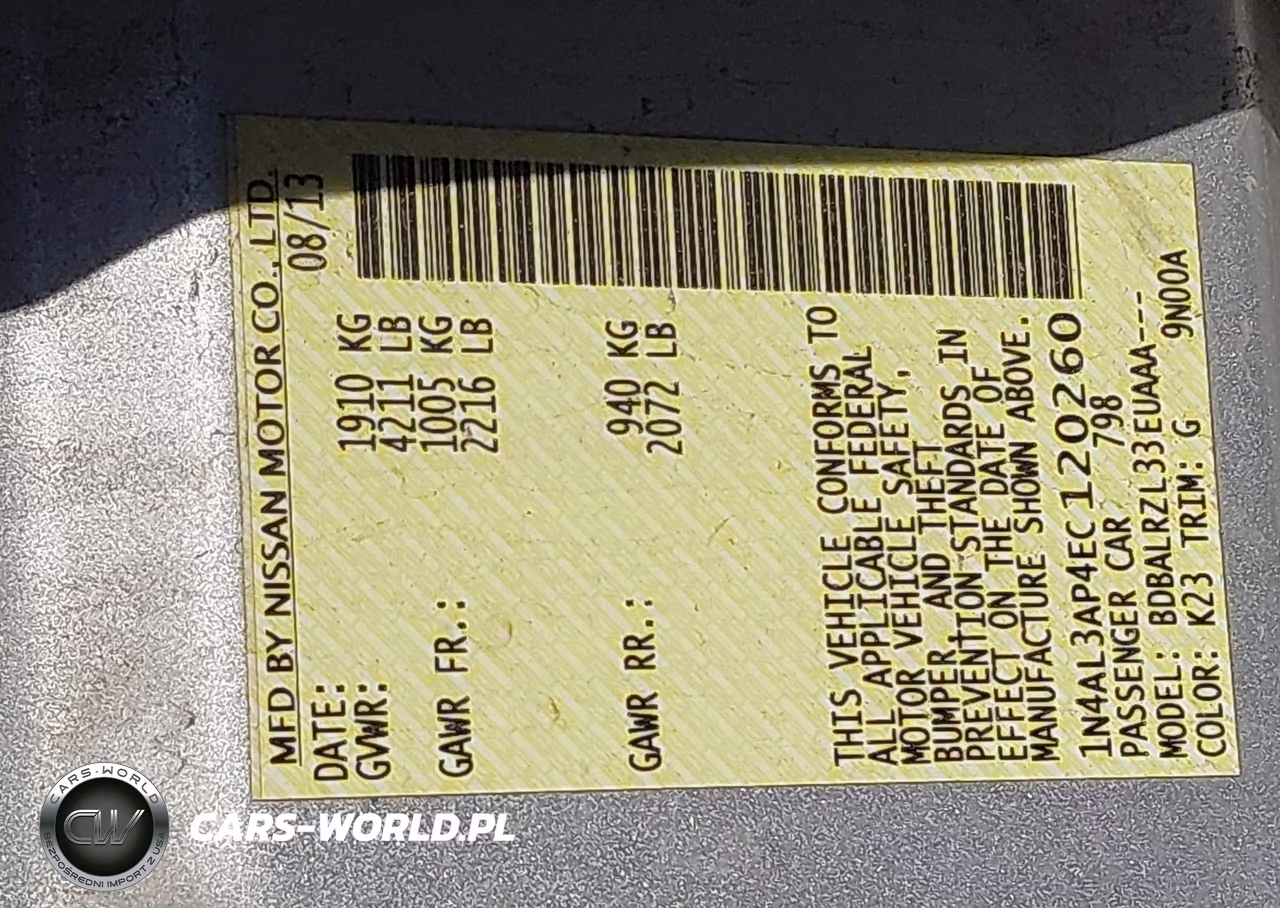 2014 Nissan Altima 2.5 S VIN:1N4AL3AP4EC120260 - 9