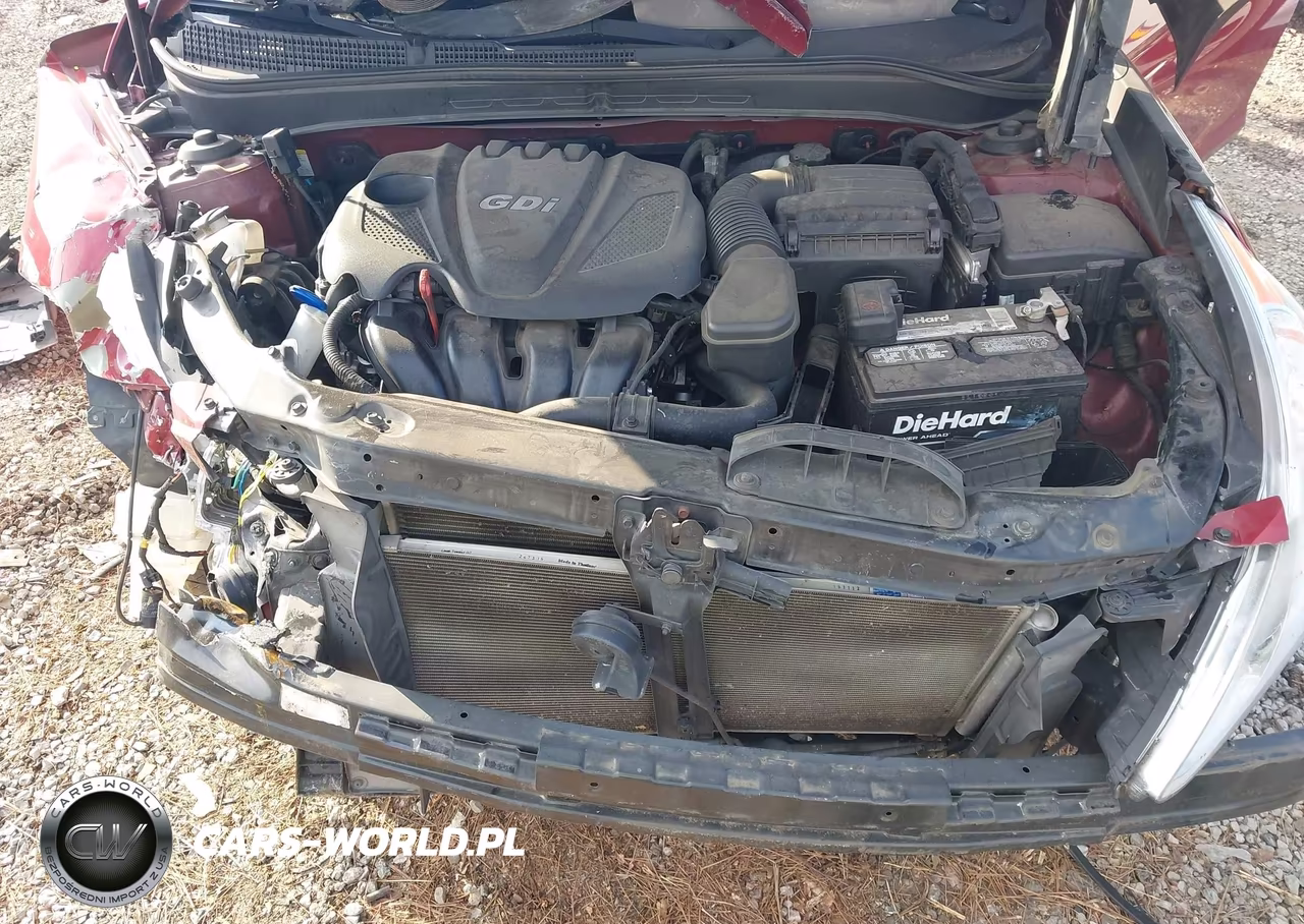 2012 Hyundai Sonata Gls VIN:5NPEB4AC4CH459605 - 10