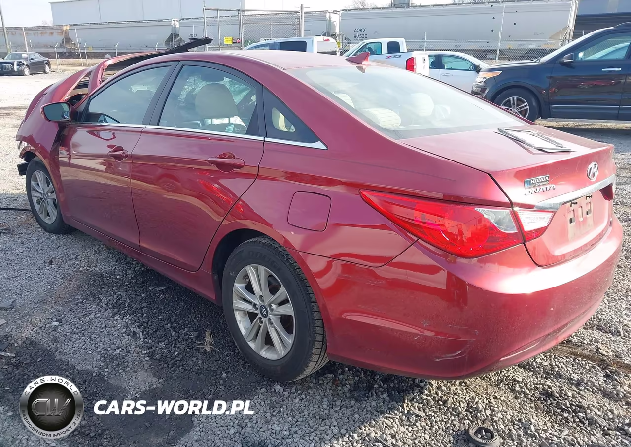 2012 Hyundai Sonata Gls VIN:5NPEB4AC4CH459605 - 3
