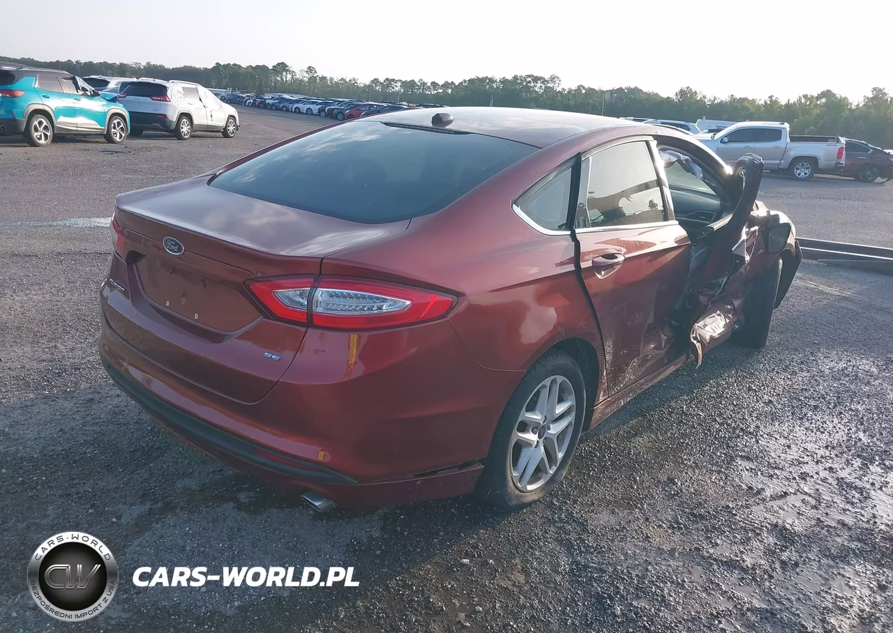 2014 Ford Fusion Se VIN:3FA6P0H77ER190822 - 4