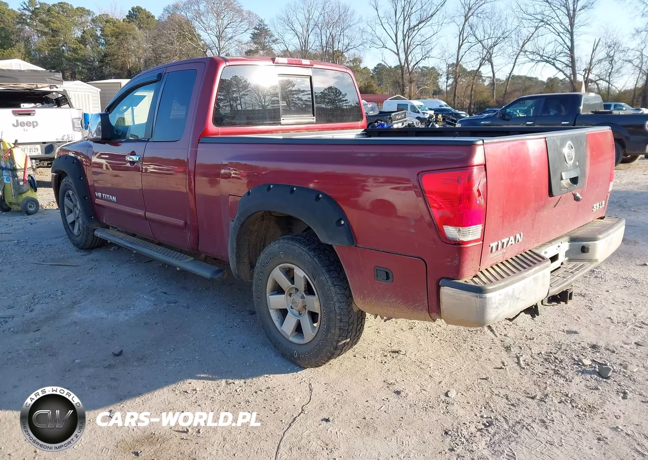 2005 Nissan Titan Le VIN:1N6BA06B75N577162 - 3