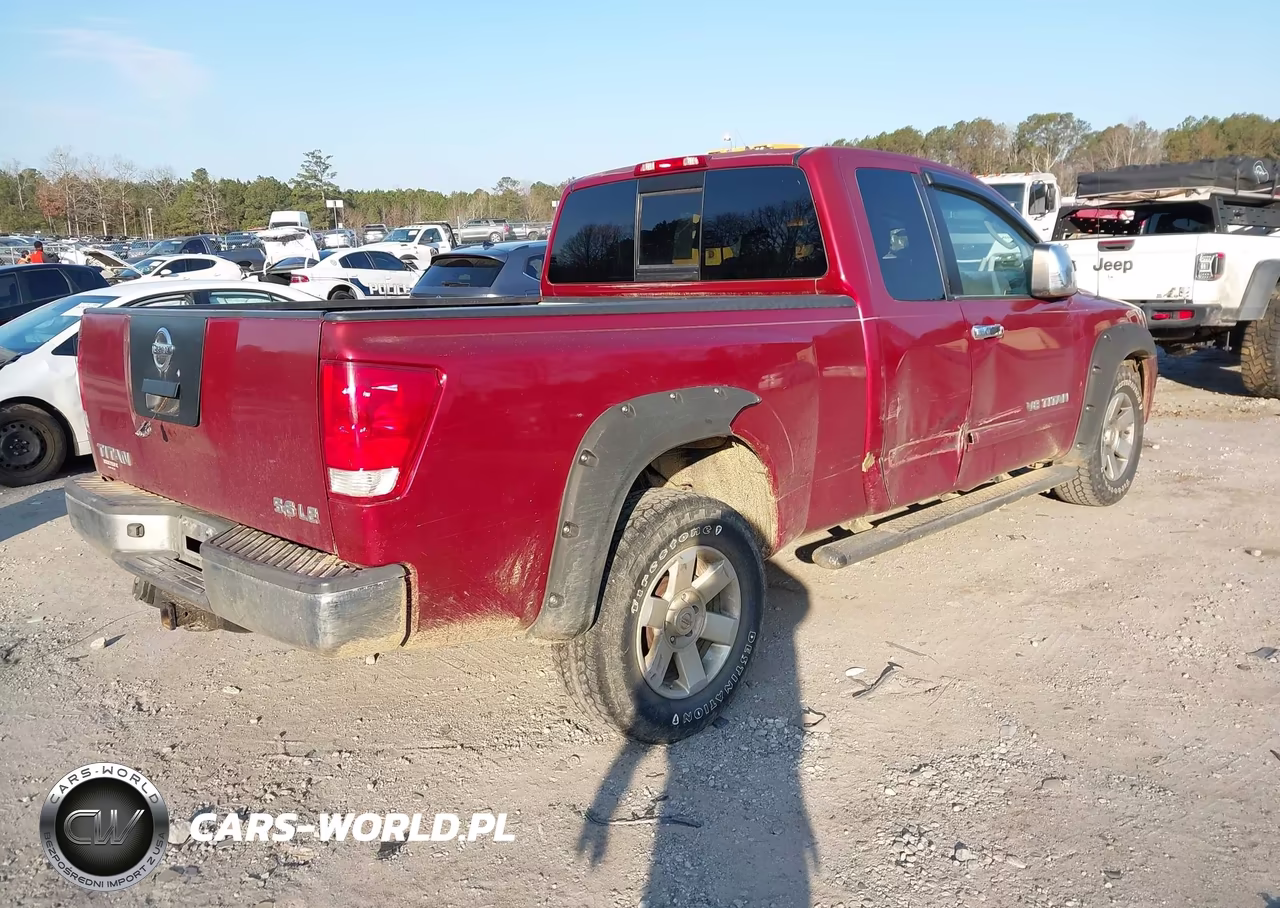 2005 Nissan Titan Le VIN:1N6BA06B75N577162 - 4
