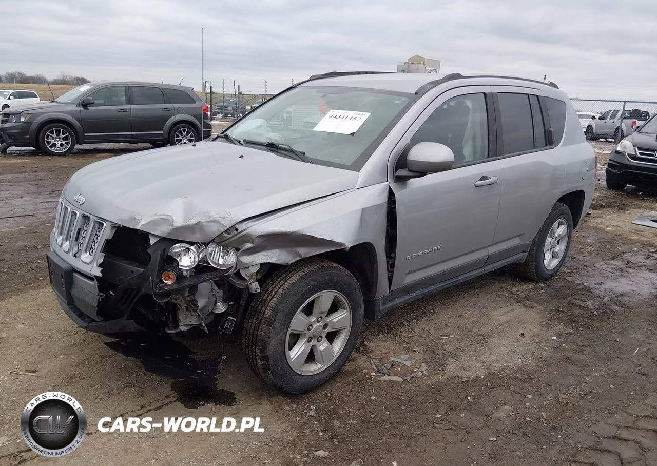 2017 Jeep Compass Latitude Fwd VIN:1C4NJCEA8HD206726 - 2
