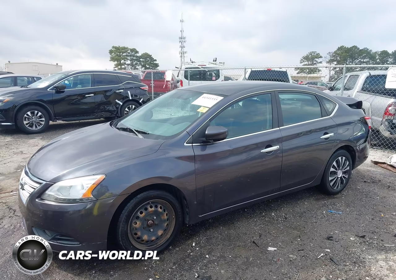2014 Nissan Sentra Sv VIN:3N1AB7AP2EL658712 - 2
