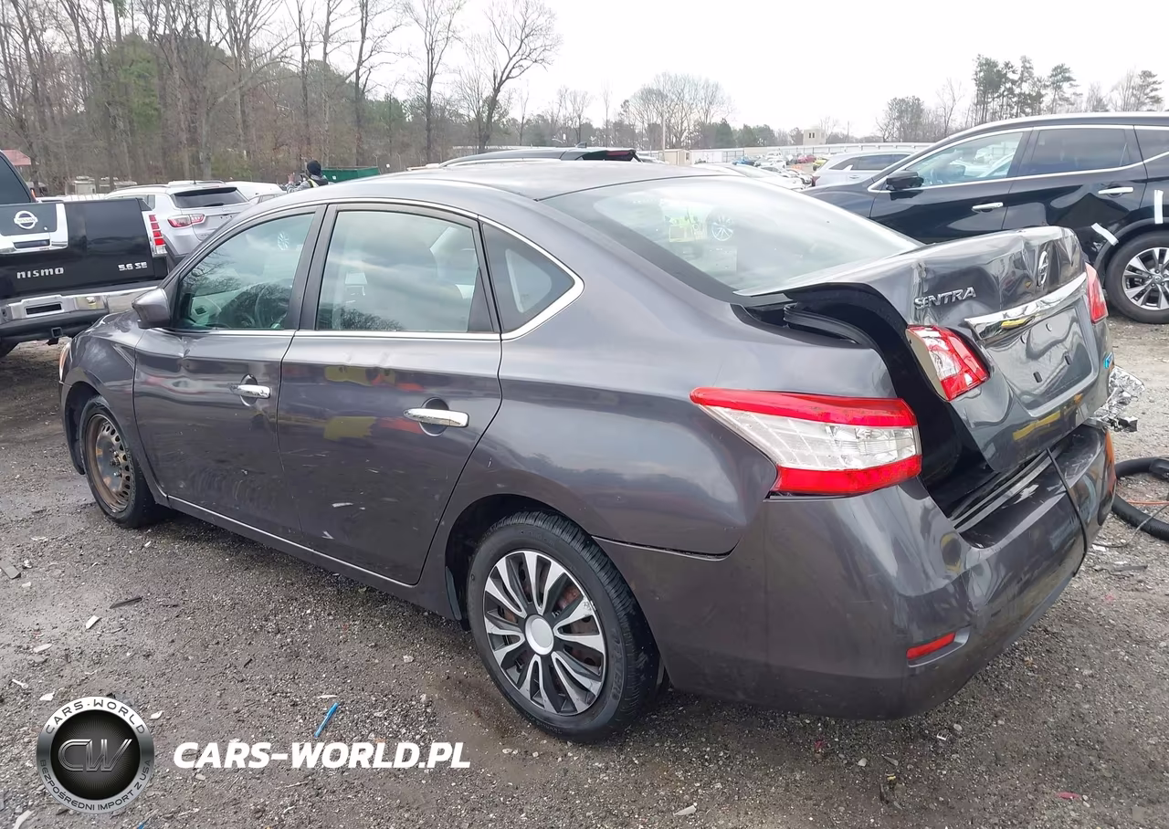 2014 Nissan Sentra Sv VIN:3N1AB7AP2EL658712 - 3