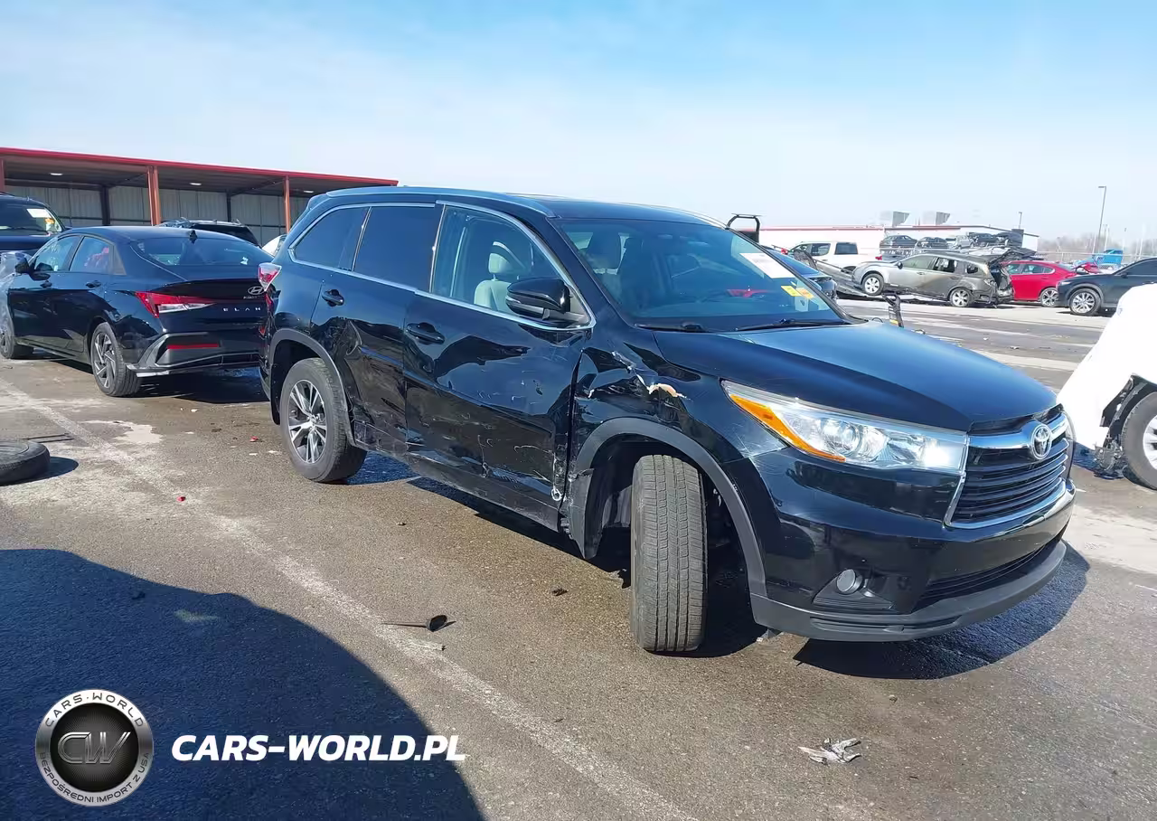 2016 Toyota Highlander Xle V6