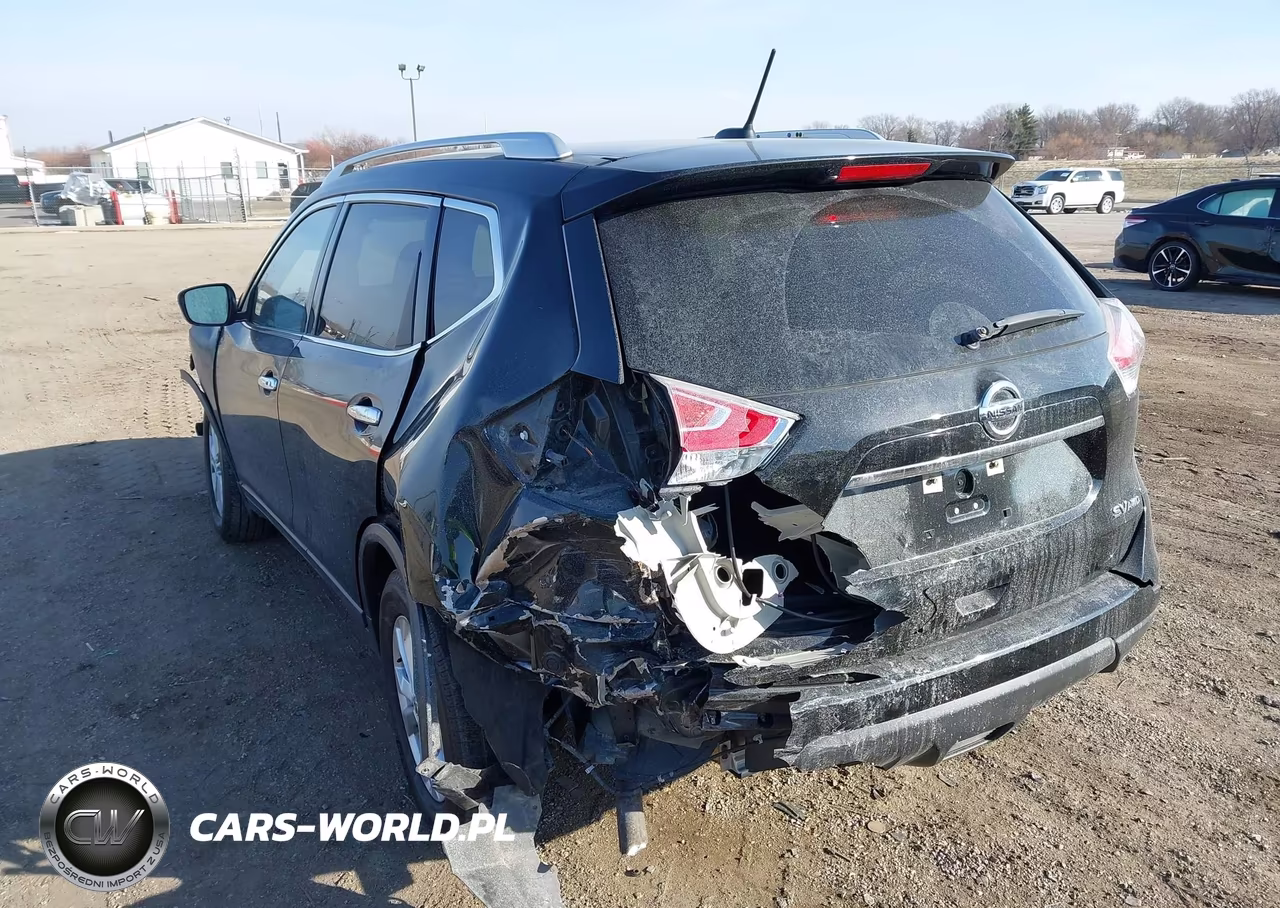2016 Nissan Rogue Sv VIN:KNMAT2MV8GP596053 - 3