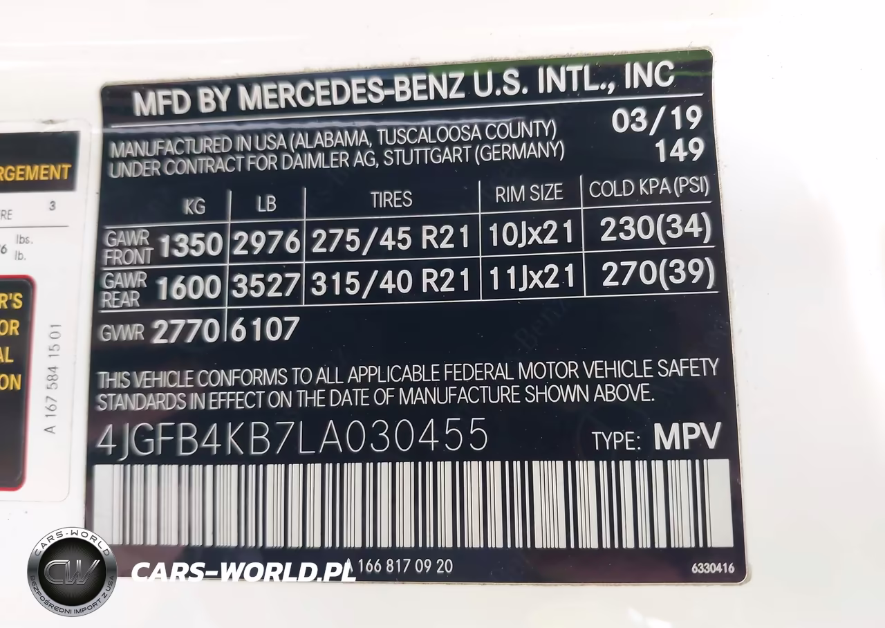 2020 Mercedes-Benz Gle 350 4Matic VIN:4JGFB4KB7LA030455 - 9