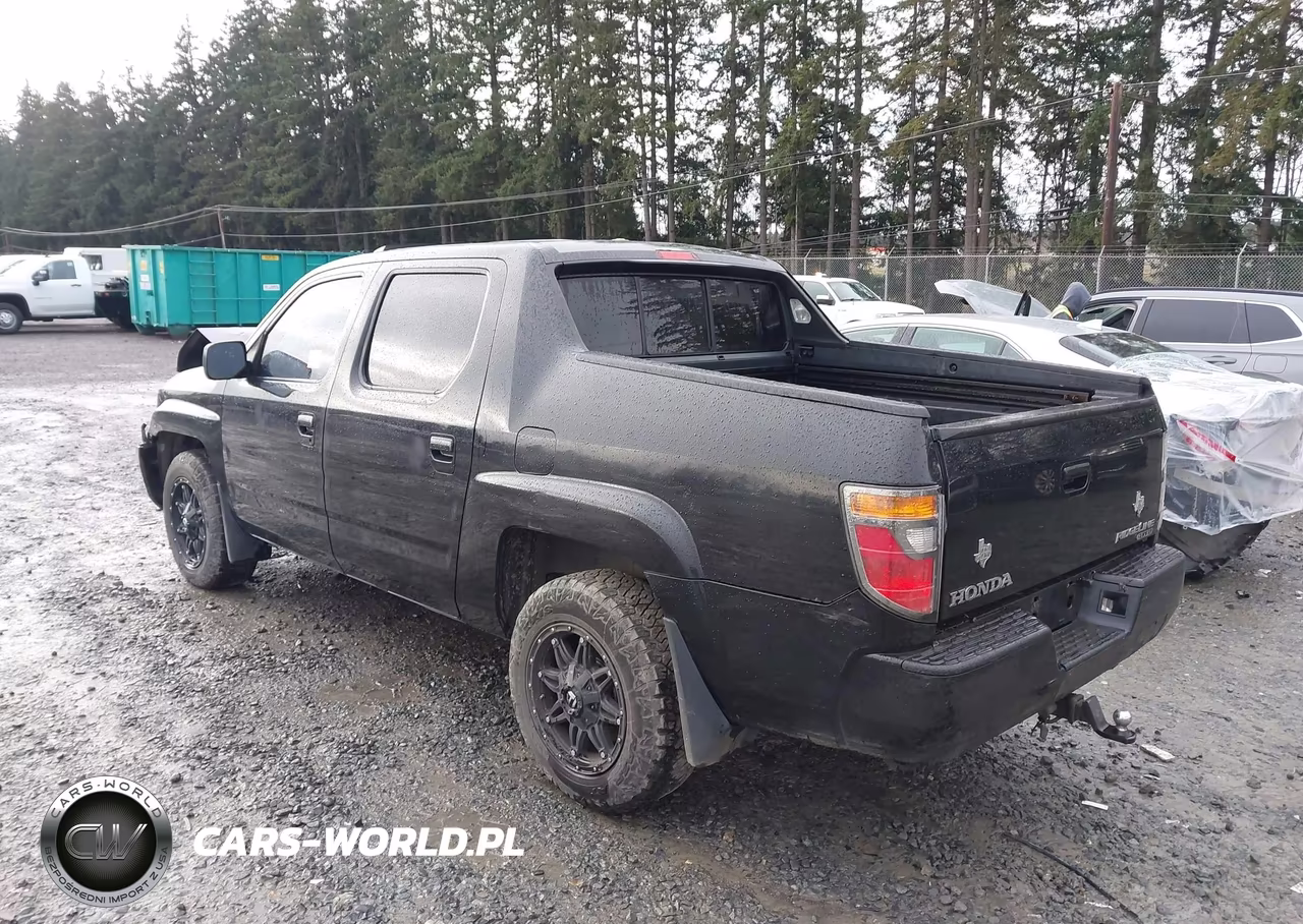 2007 Honda Ridgeline Rtl VIN:2HJYK16527H501902 - 3