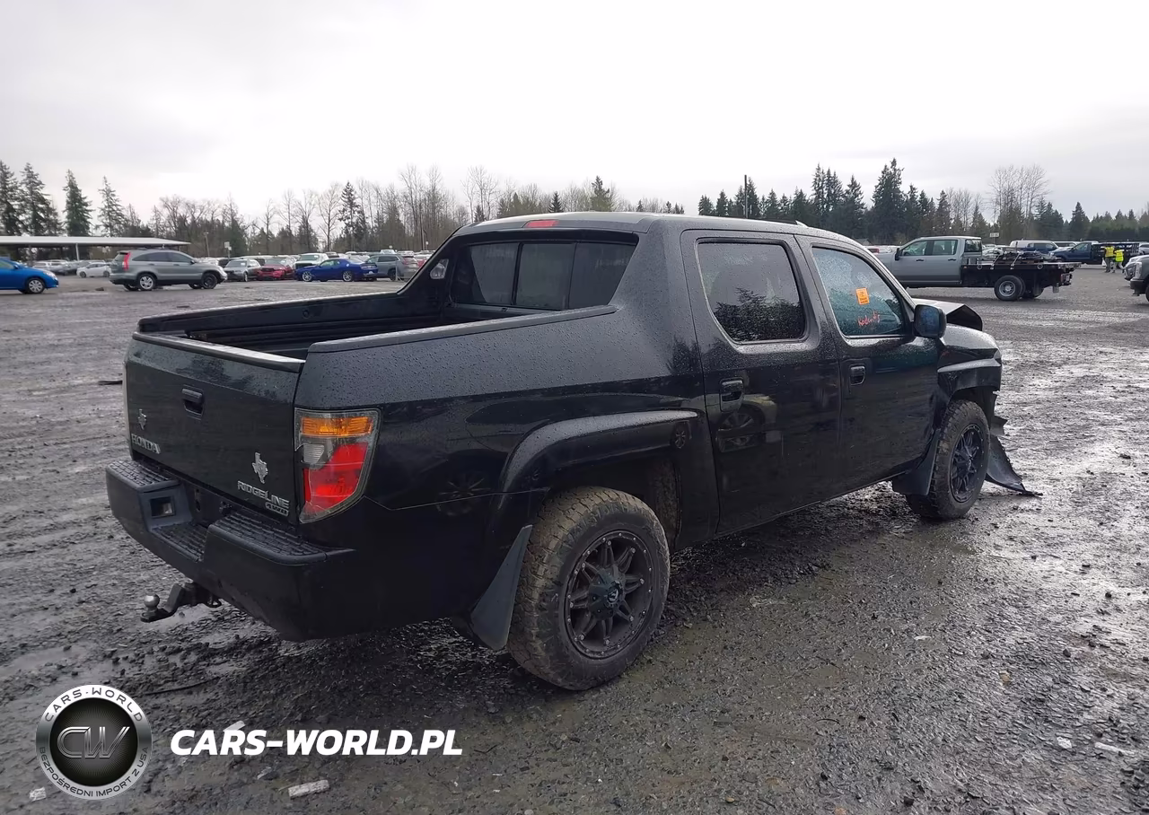 2007 Honda Ridgeline Rtl VIN:2HJYK16527H501902 - 4