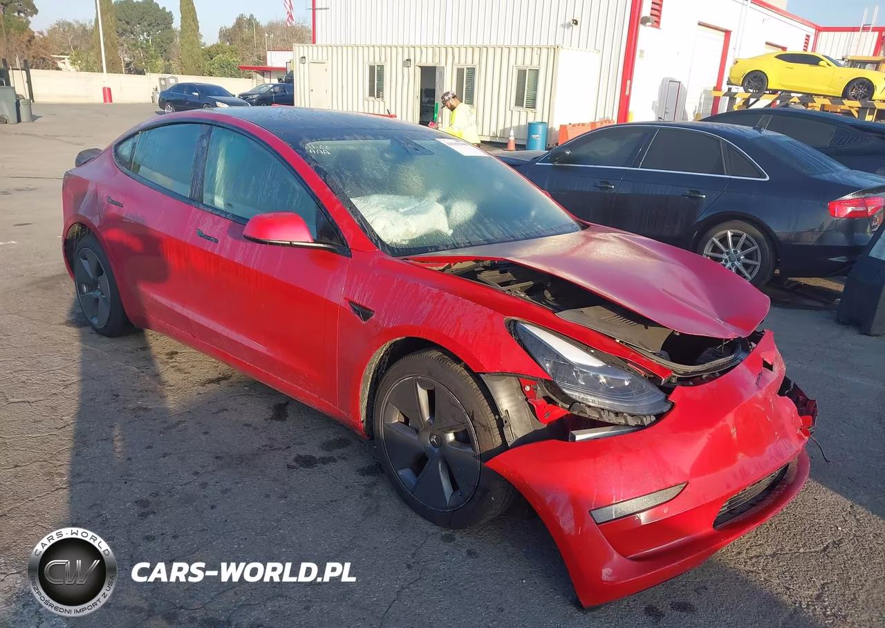 2022 Tesla Model 3 Rear-Wheel Drive VIN:5YJ3E1EA2NF167958 - 1
