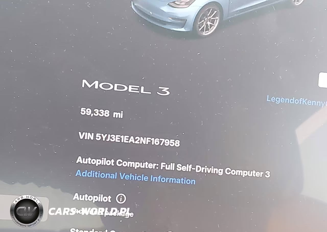 2022 Tesla Model 3 Rear-Wheel Drive VIN:5YJ3E1EA2NF167958 - 14