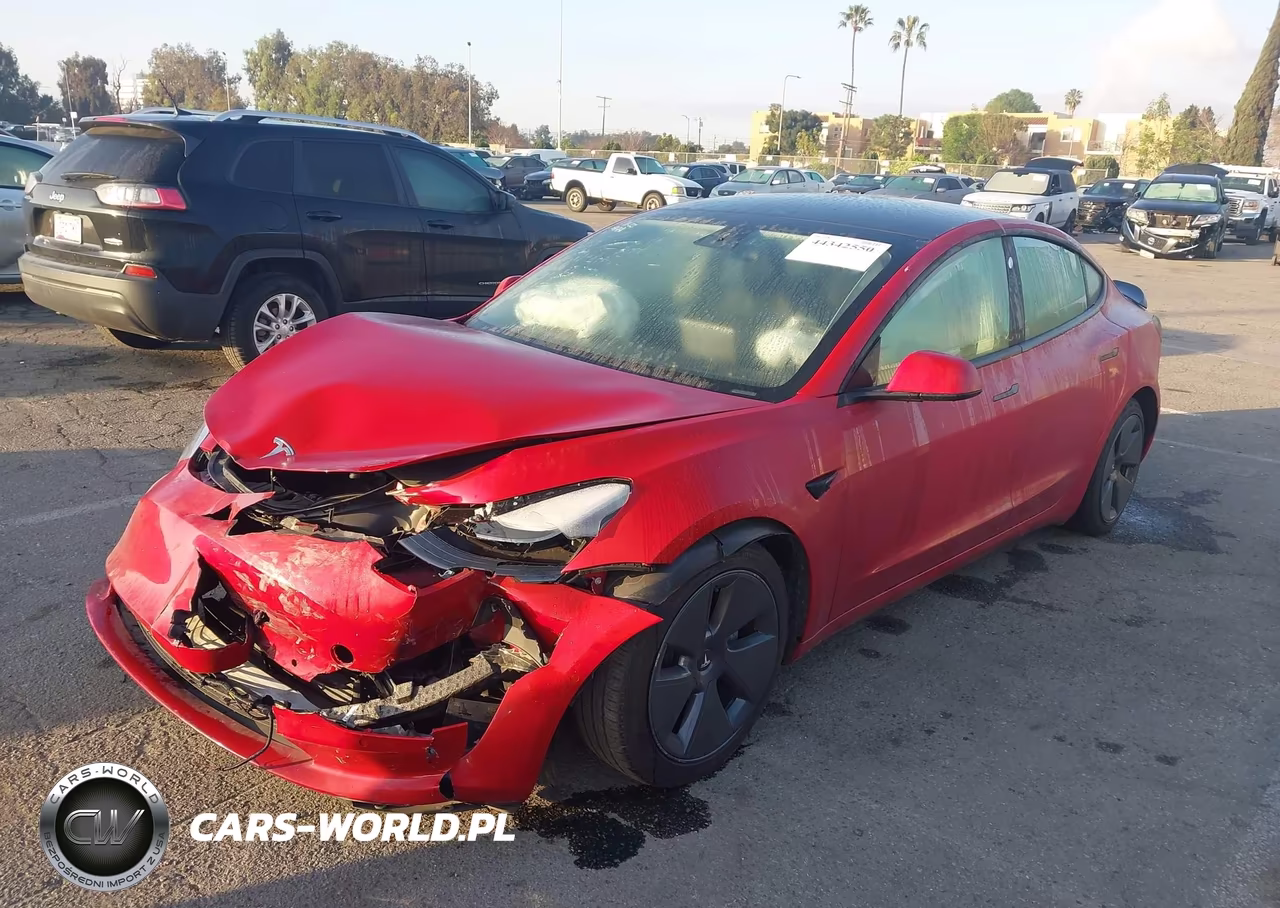 2022 Tesla Model 3 Rear-Wheel Drive VIN:5YJ3E1EA2NF167958 - 2