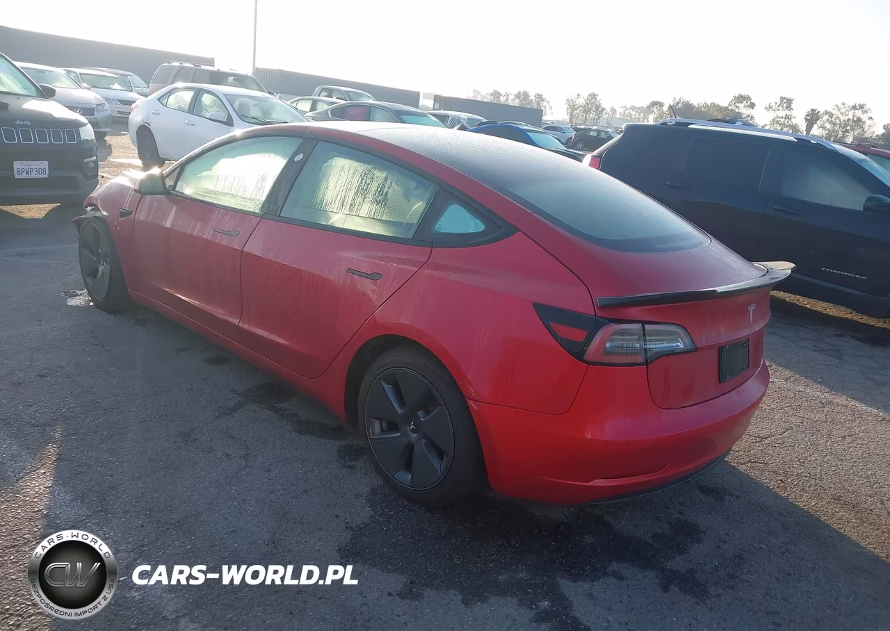 2022 Tesla Model 3 Rear-Wheel Drive VIN:5YJ3E1EA2NF167958 - 3