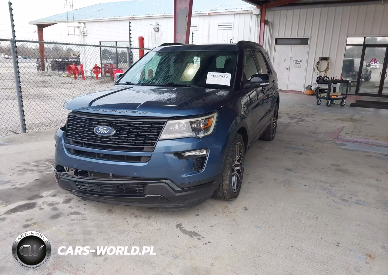 2018 Ford Explorer Sport VIN:1FM5K8GT0JGA43238 - 2