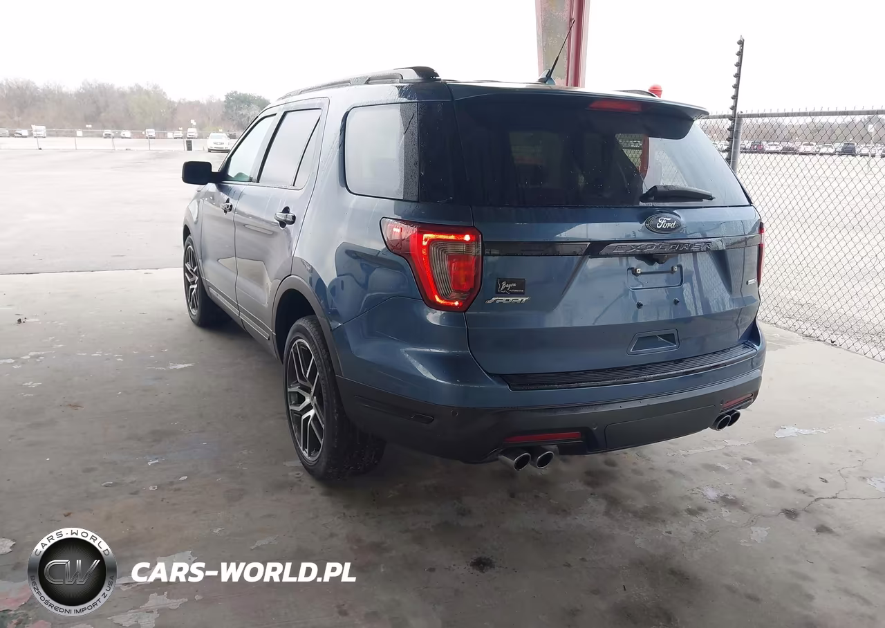 2018 Ford Explorer Sport VIN:1FM5K8GT0JGA43238 - 3