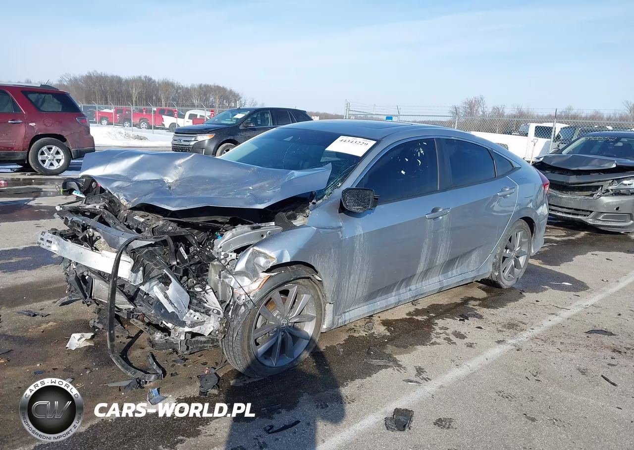 2019 Honda Civic Ex-L VIN:19XFC1F71KE004760 - 2