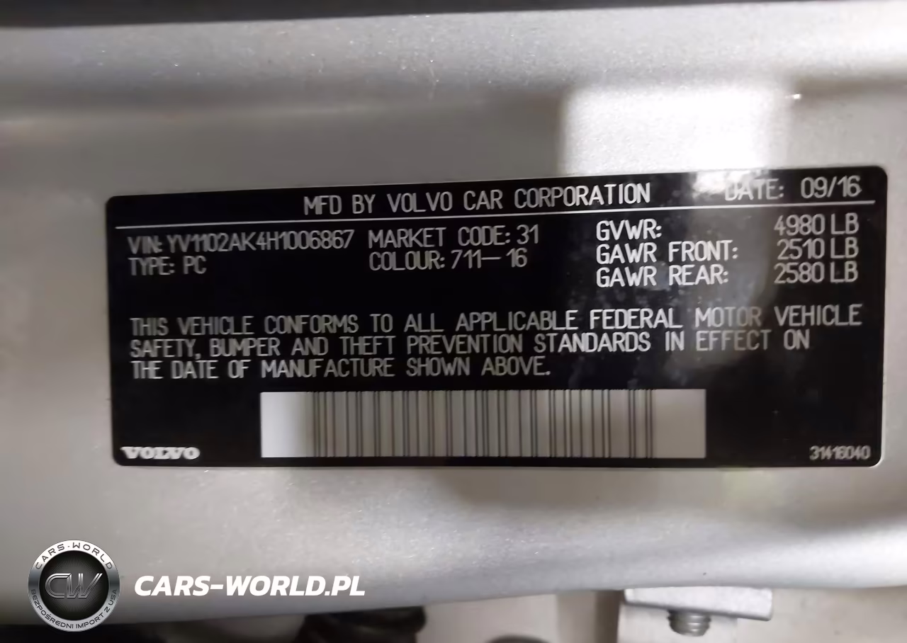 2017 Volvo S90 T5 Momentum VIN:YV1102AK4H1006867 - 9