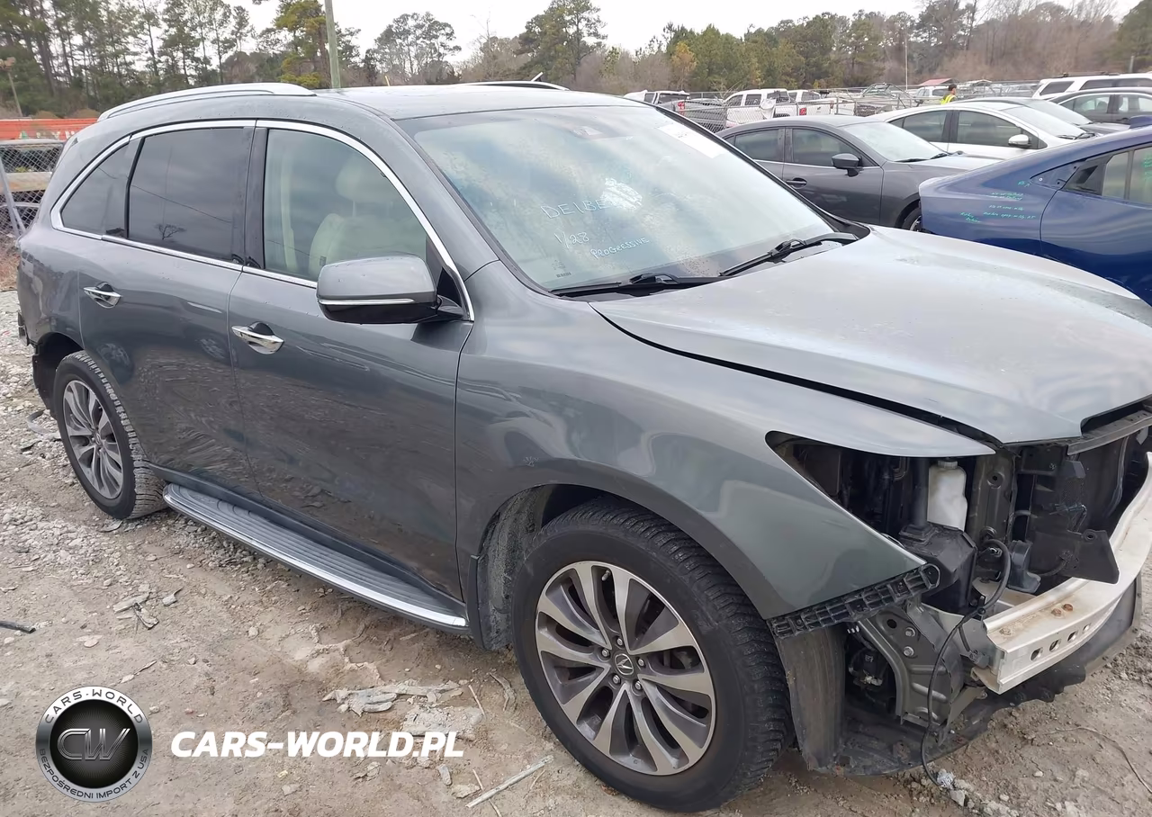 2016 Acura Mdx Technology Acurawatch Plus Packages-Technology Package