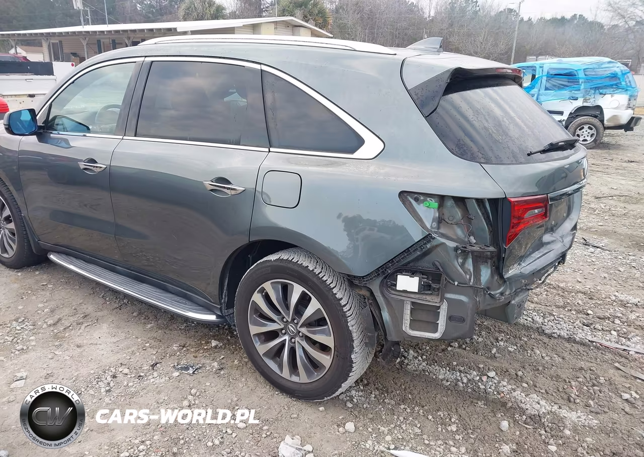 2016 Acura Mdx Technology Acurawatch Plus Packages-Technology Package VIN:5FRYD4H41GB032391 - 3