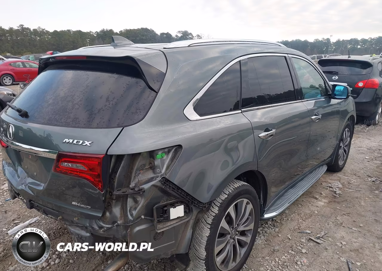 2016 Acura Mdx Technology Acurawatch Plus Packages-Technology Package VIN:5FRYD4H41GB032391 - 4