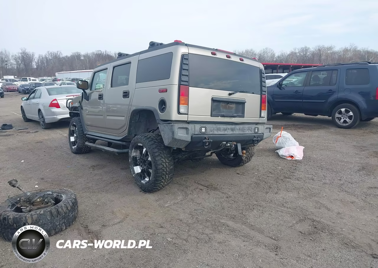 2004 Hummer H2 VIN:5GRGN23U04H102110 - 3