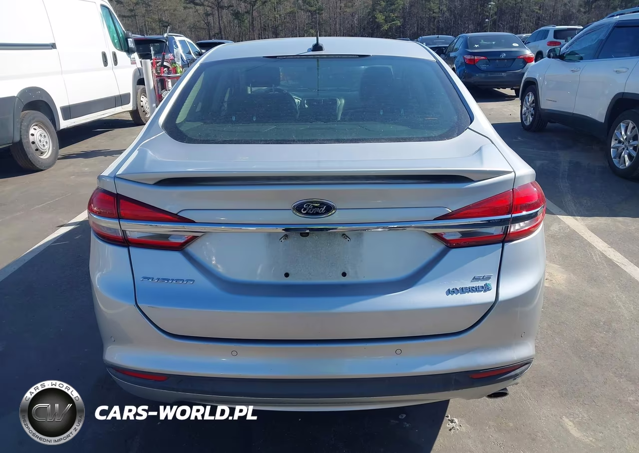 2017 Ford Fusion Hybrid Se VIN:3FA6P0LU2HR345861 - 16