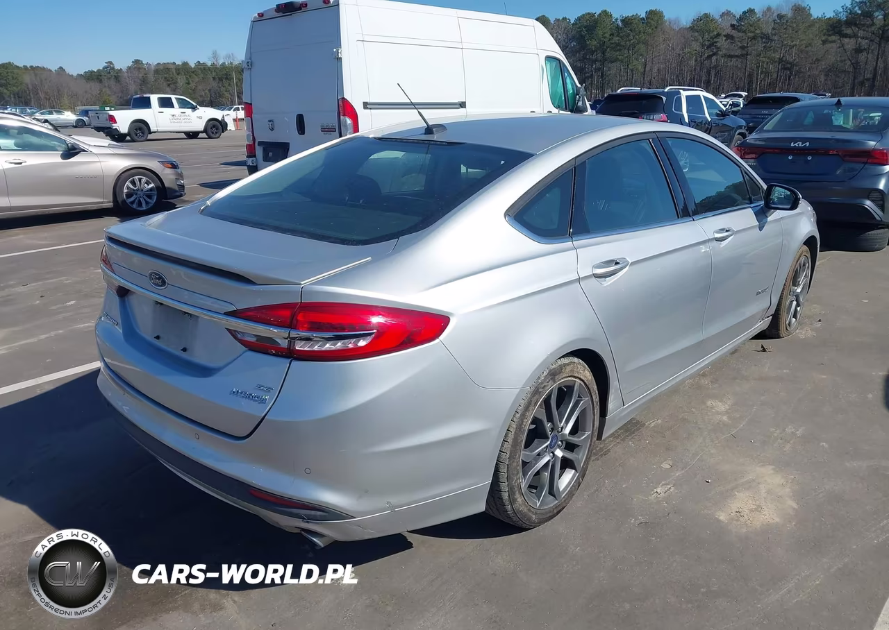 2017 Ford Fusion Hybrid Se VIN:3FA6P0LU2HR345861 - 4
