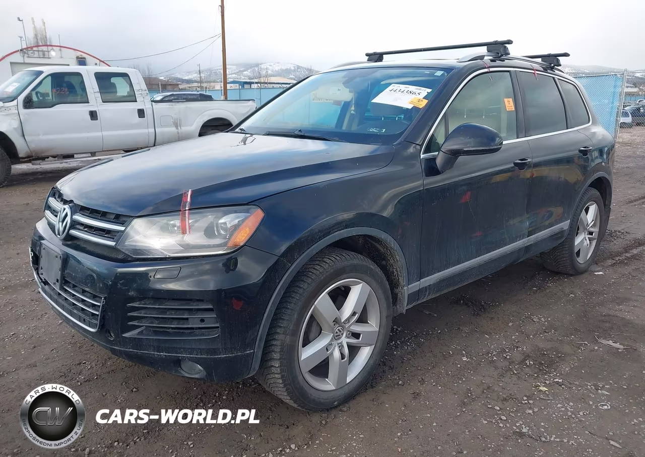 2013 Volkswagen Touareg Vr6 Lux VIN:WVGEF9BP6DD010528 - 2